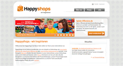 Desktop Screenshot of happyshops.com